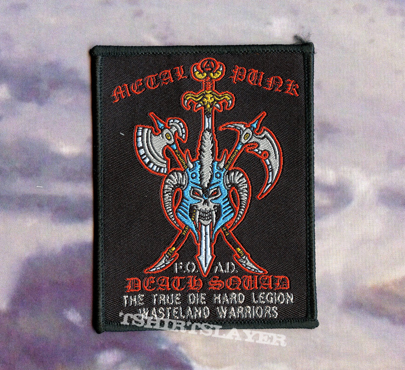 MPDS Metal Punk Death Squad &#039;F.O.A.D.&#039; patch