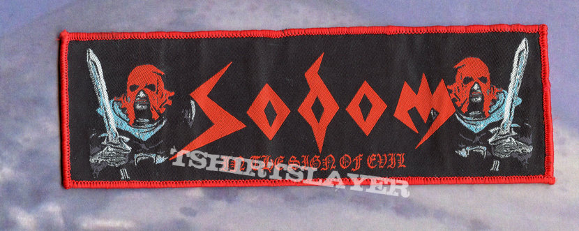 Sodom &#039;In the Sign of Evil&#039; strip patch