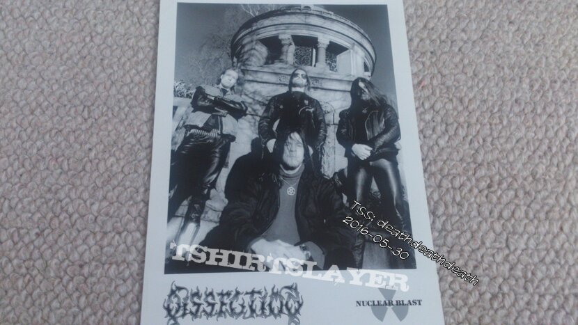 Dissection promo foto/card official original A5 SOLD! | TShirtSlayer ...