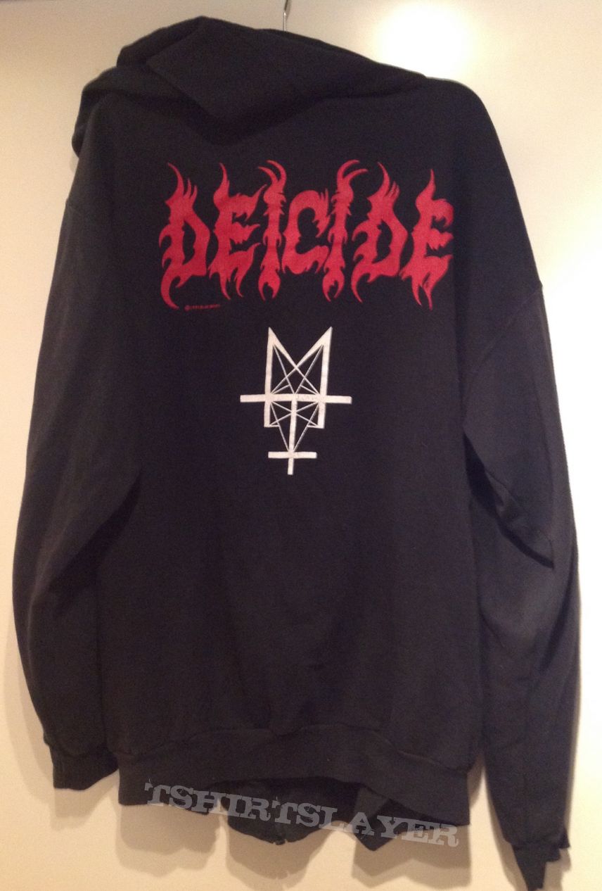 Deicide - Legion zipper hoodie | TShirtSlayer TShirt and BattleJacket ...