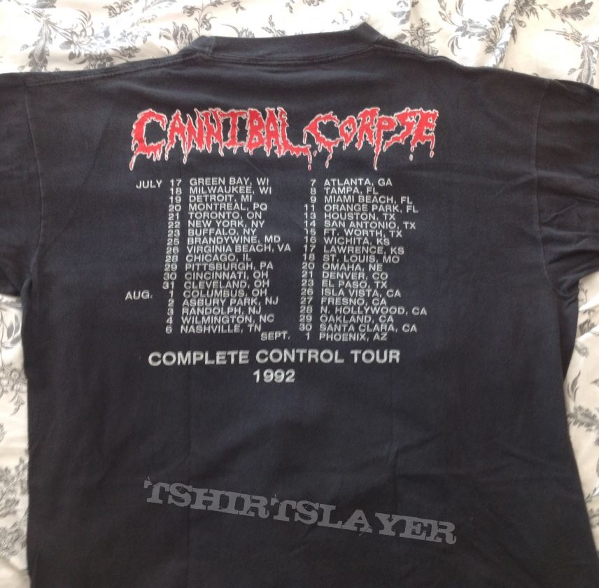 Cannibal Corpse - Complete control | TShirtSlayer TShirt and ...