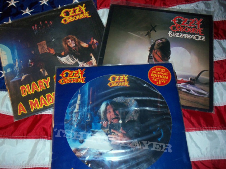 Other Collectable - Ozzy Osourne vinyl collection