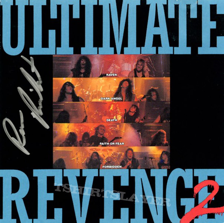 Ultimate Revenge 2 (Dark Angel, Raven, Forbidden, etc.) autographed CD