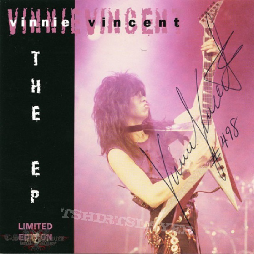 Other Collectable - Vinnie Vincent autographed limited edition EP