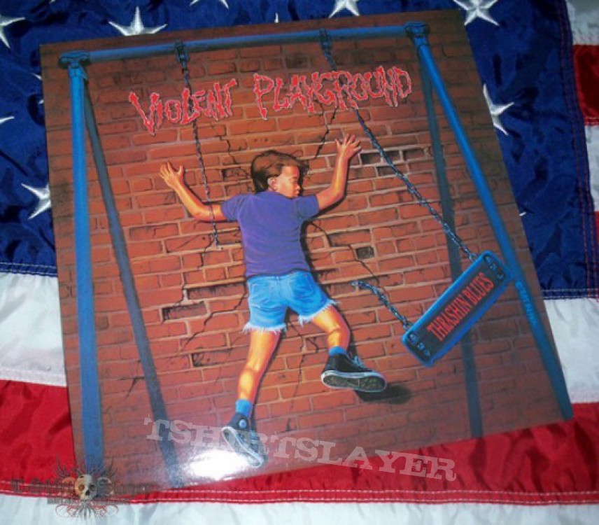 Other Collectable - Violent Playground Thrashin Blue vinyl