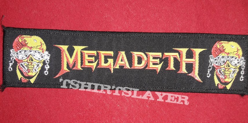 Megadeth Strip Patch