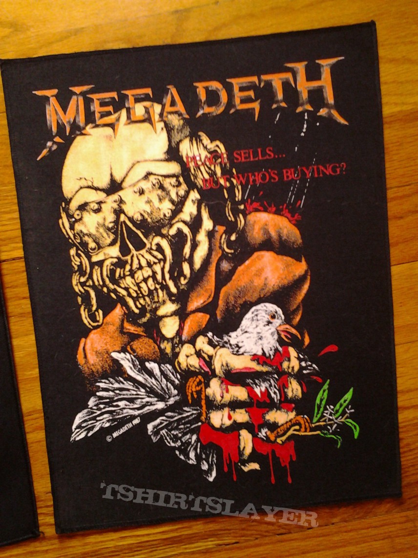 Megadeth - Peace Sells But Who&#039;s Buying back patch