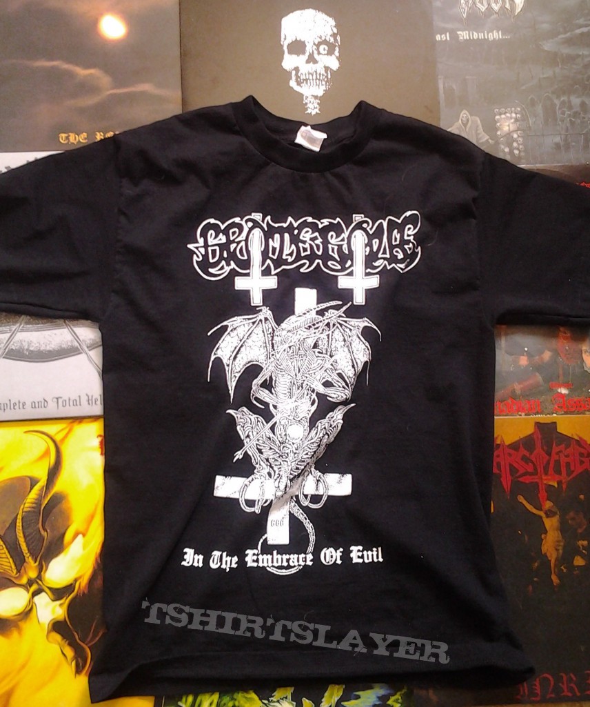 Grotesque, Grotesque - In the Embrace of Evil shirt TShirt or ...