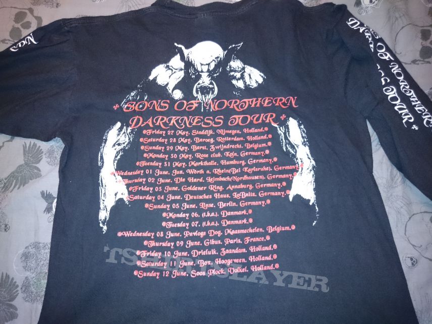 Marduk &amp; Immortal tour shirt 94