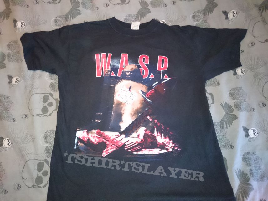 W.A.S.P. - Chainsaw Charlie tshirt | TShirtSlayer TShirt and