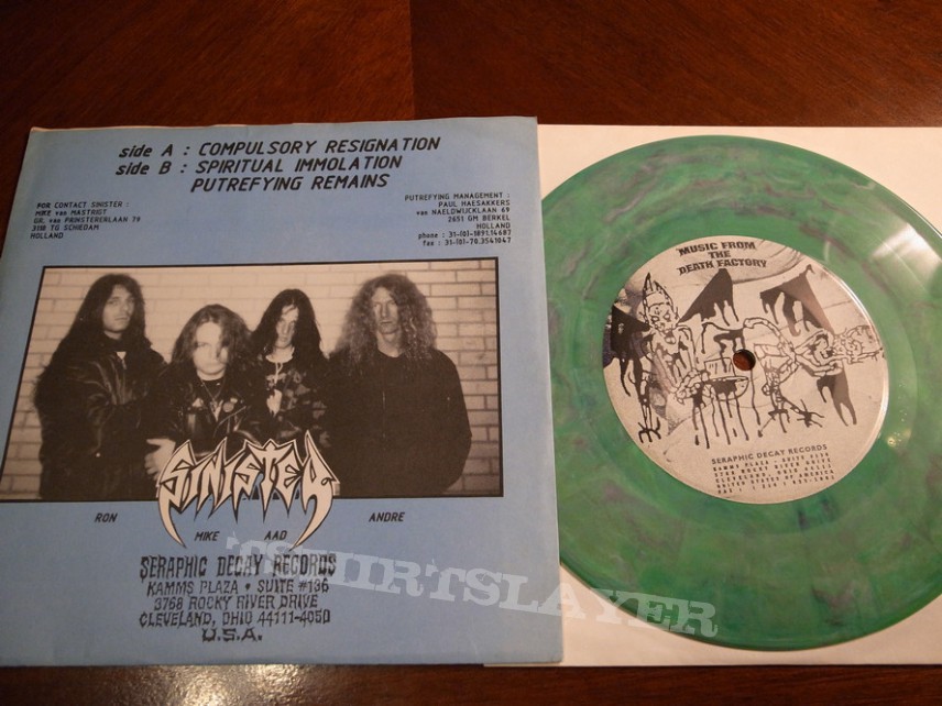 Sinister "s/t" 7" Sinister "s/t" 7"