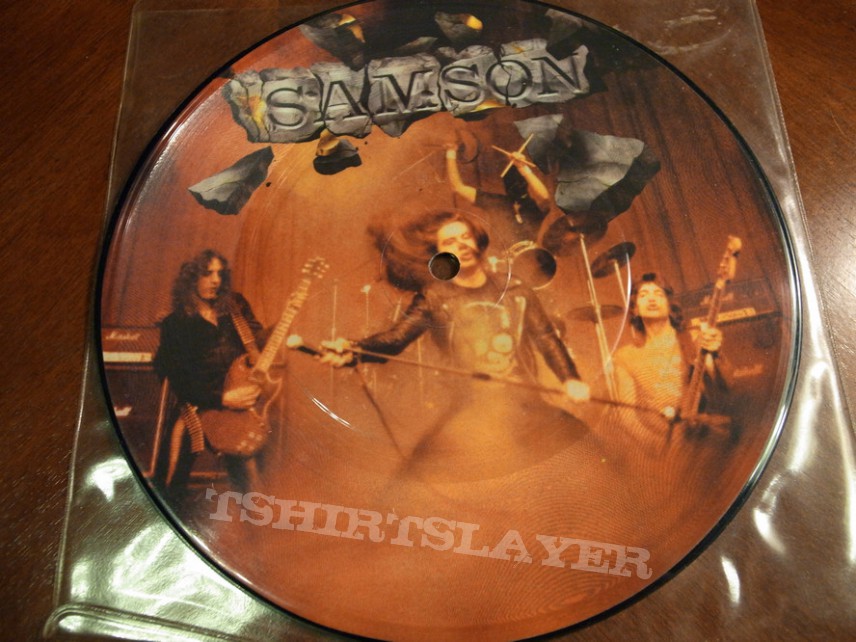 Samson some pretty NWoBHM 7&quot; picture discs