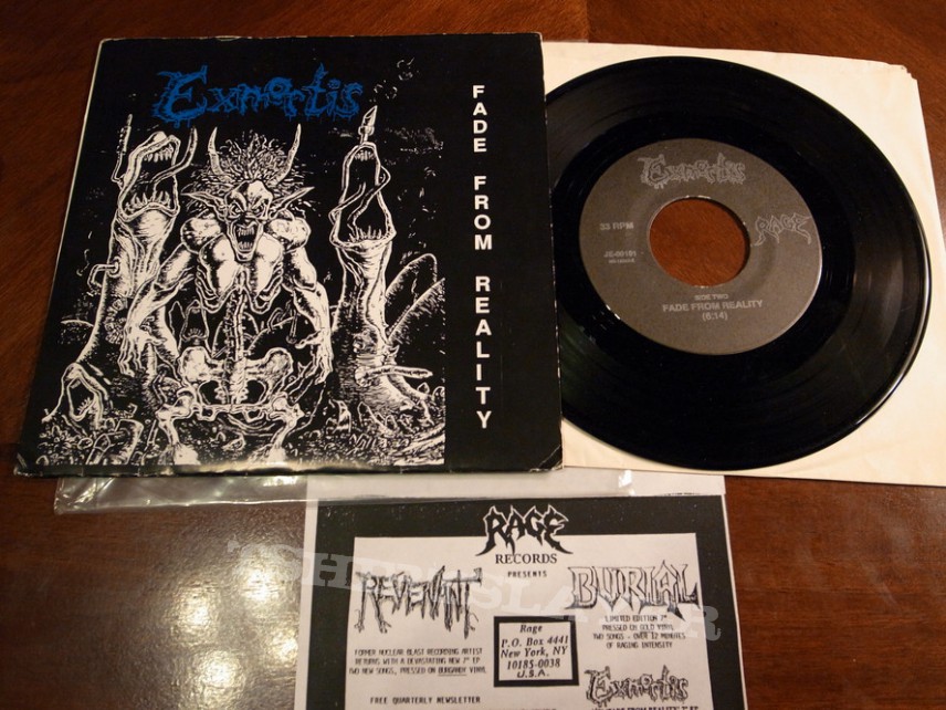 Exmortis &quot;Fade from Reality“ 7&quot;