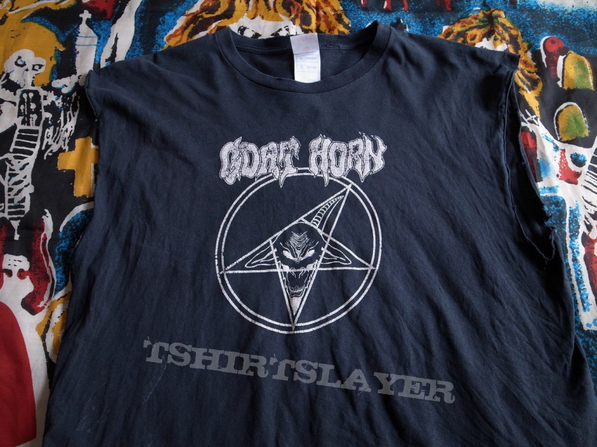 Goat Horn(pre-Cauldron) &quot;Basement Metal Beer&quot; tshirt