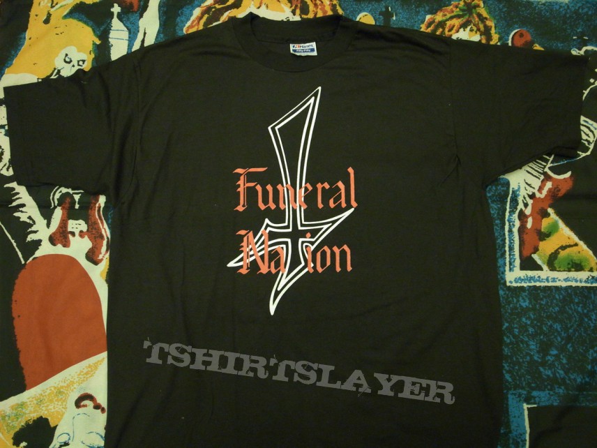 original Funeral Nation logo shirt