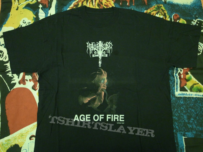 original Nastrond 666 &quot;Age of Fire&quot; tshirt