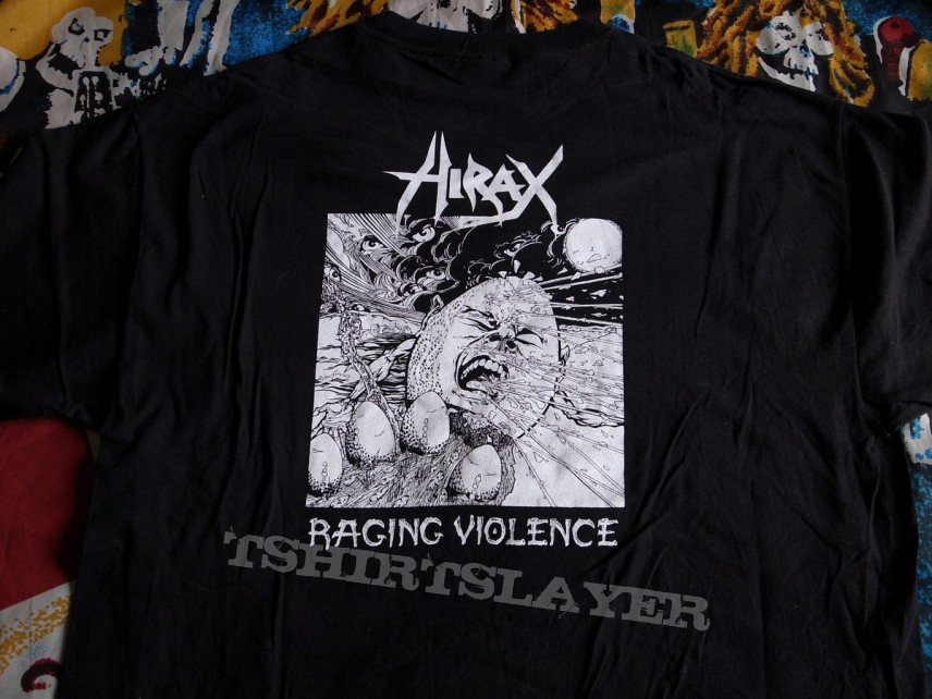 Hirax &quot;Raging Violence&quot; tshirt