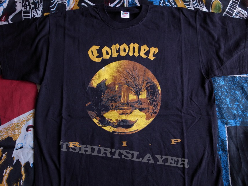 some Coroner tshirts