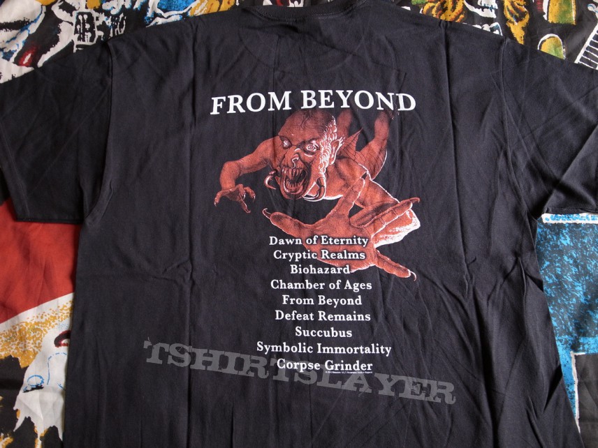 Massacre &quot;From Beyond&quot; reprint tshirt