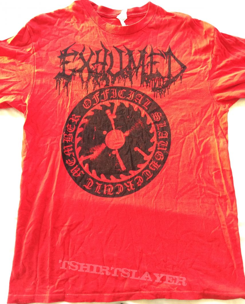 Exhumed &#039;Official Slaughtercult Member&#039; shirt 