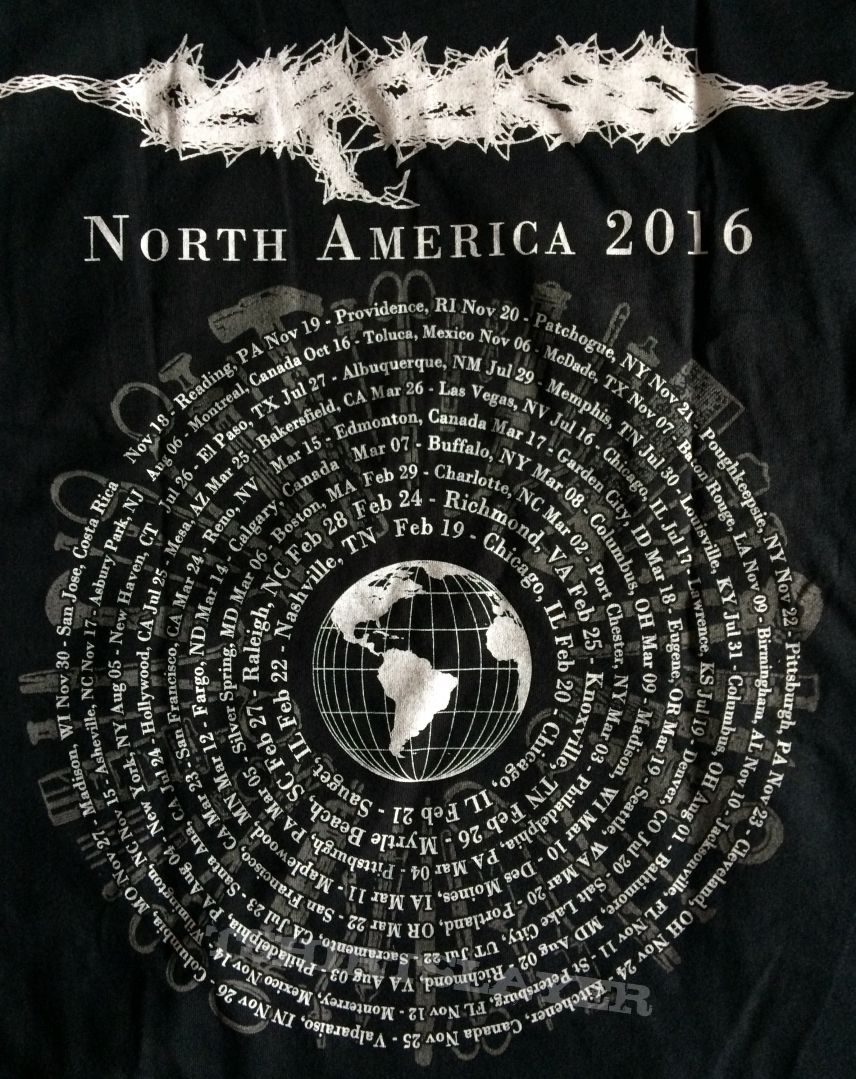 Carcass &#039;Rotting All Over The World 2016&#039;