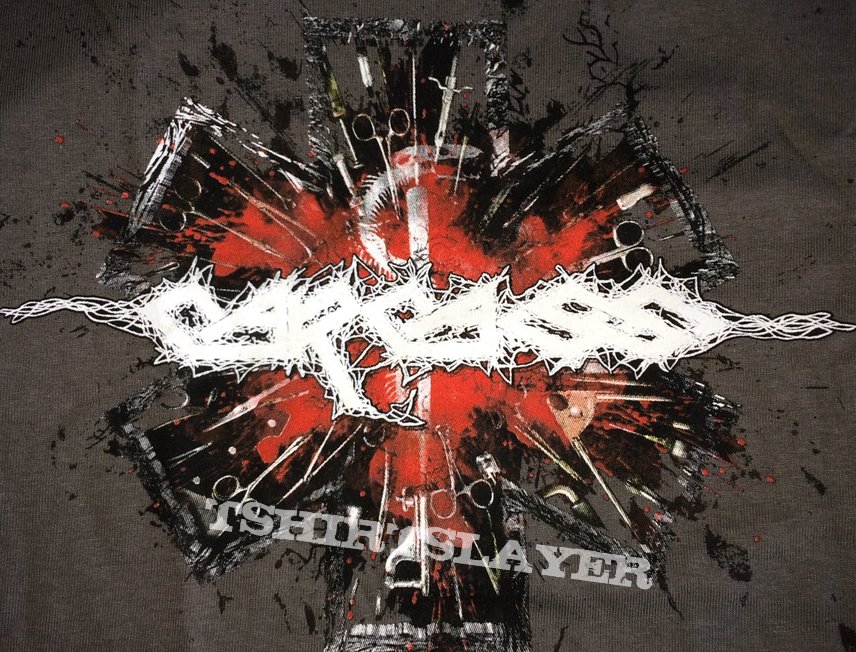 CARCASS &#039;Surgical Steal The Commonwealth&#039; Tour Shirt