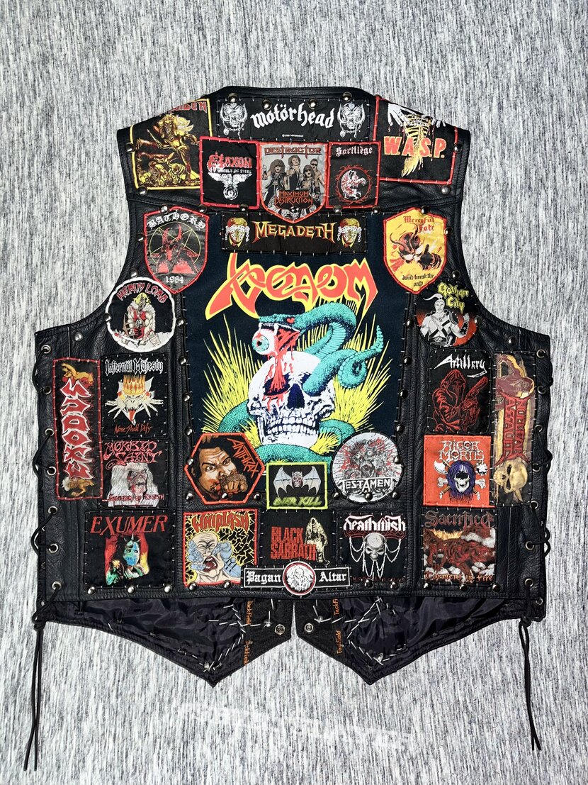 Raven New vest, used and some new patches 2