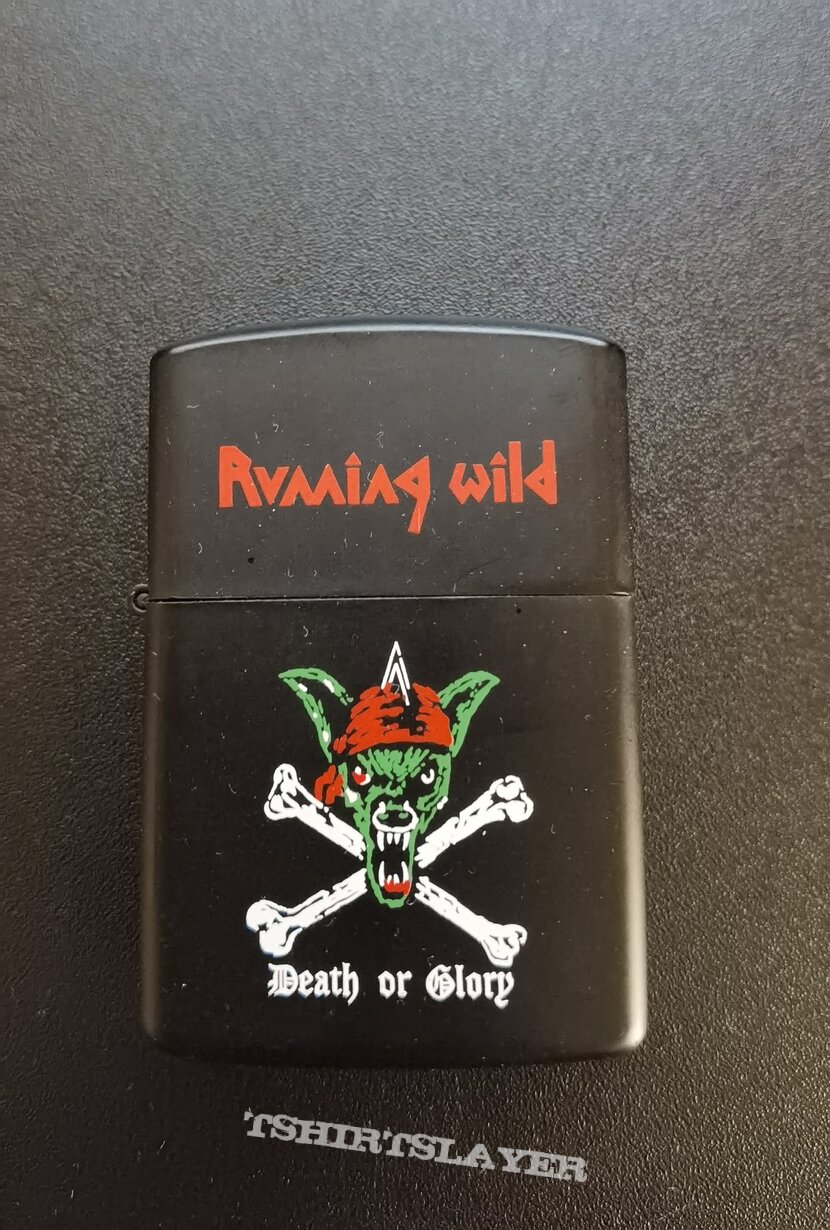 Running Wild - Death Or Glory zippo lighter 