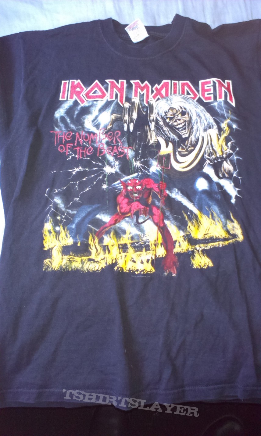 Iron Maiden Number of the Beast shirt for trade/sale