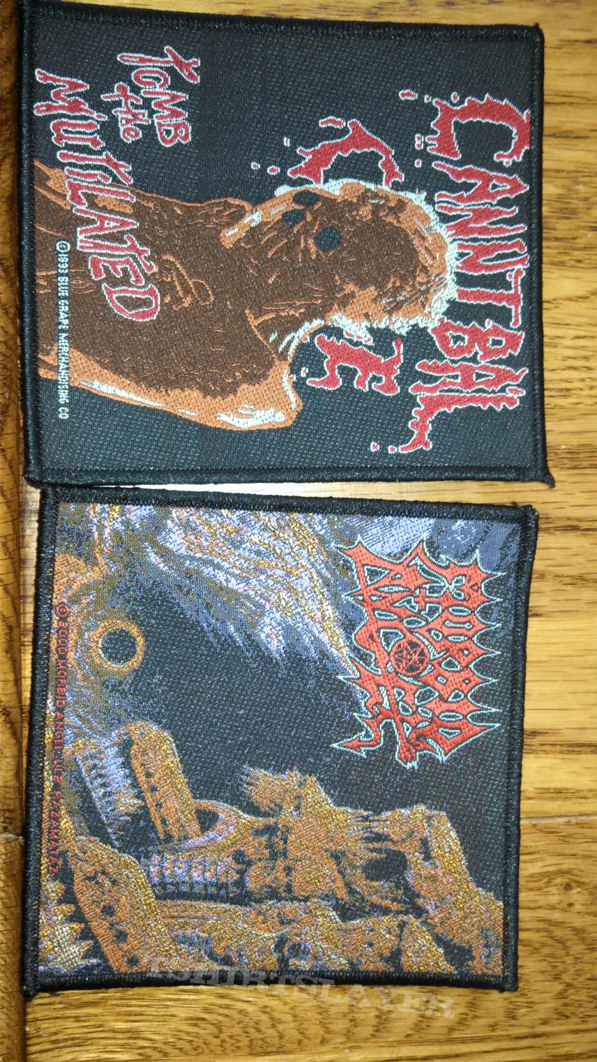 Cannibal Corpse metal patches