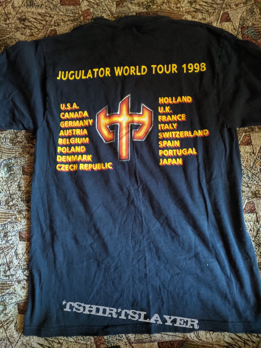 Judas Priest - Jugulator 1998 Tour shirt