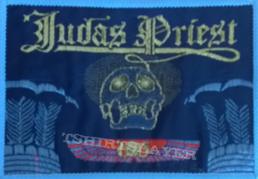 Judas Priest sin after sin blue border