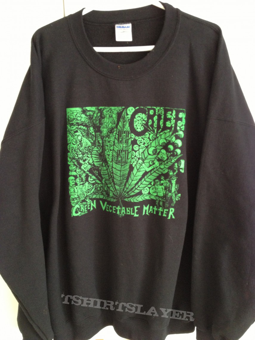 Grief Green Vegetable Matter Sweatshirt XXL