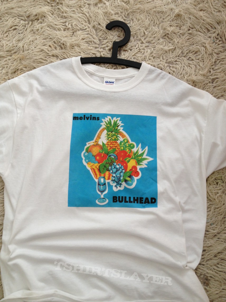 The Melvins White Bullhead T-Shirt XL