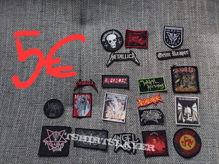 Running Wild Patches from my collection to go