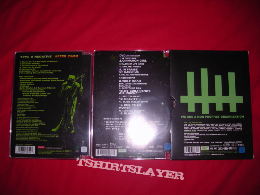 Type O Negative Dvd collection