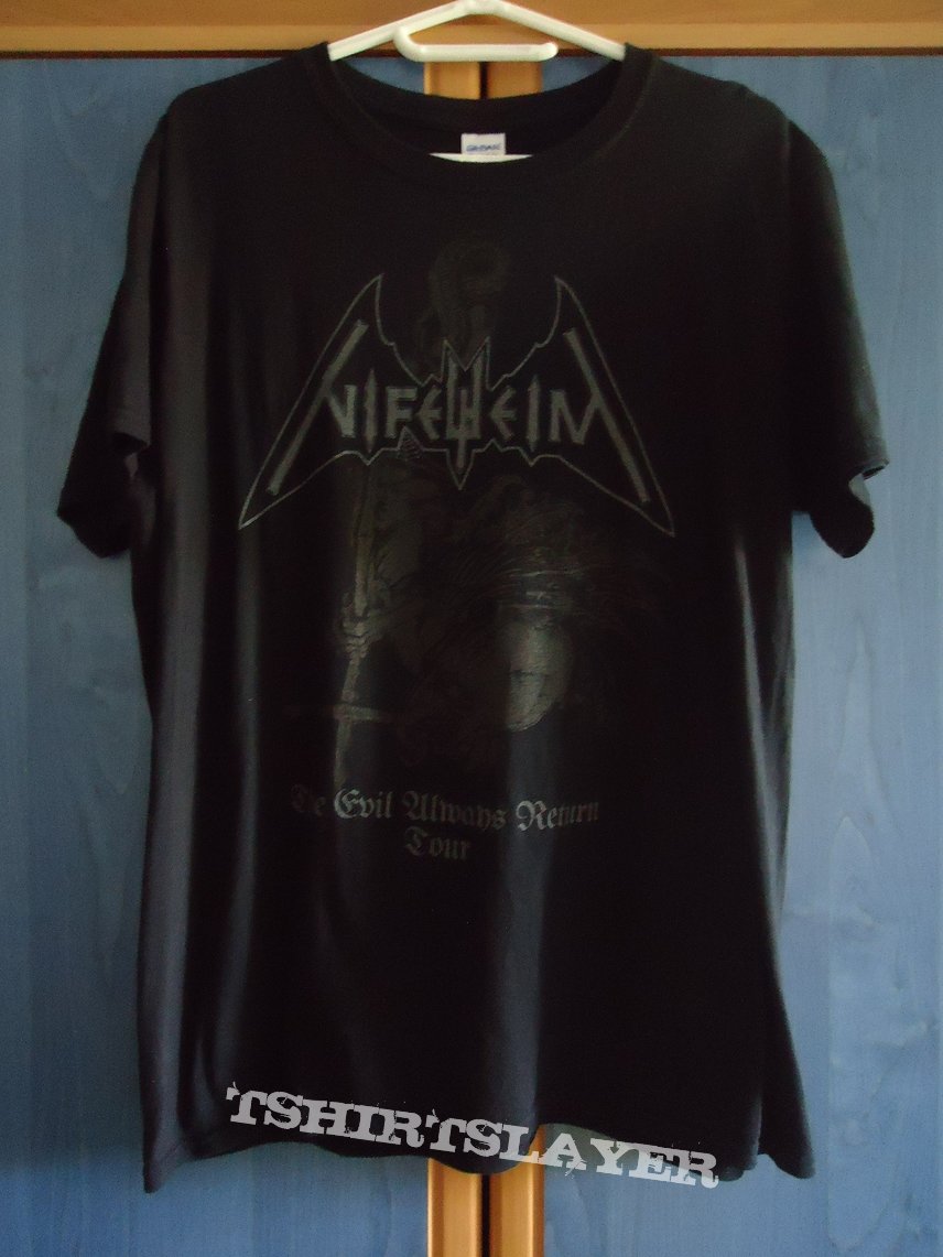 Nifelheim The Evil Always Return Tour shirt