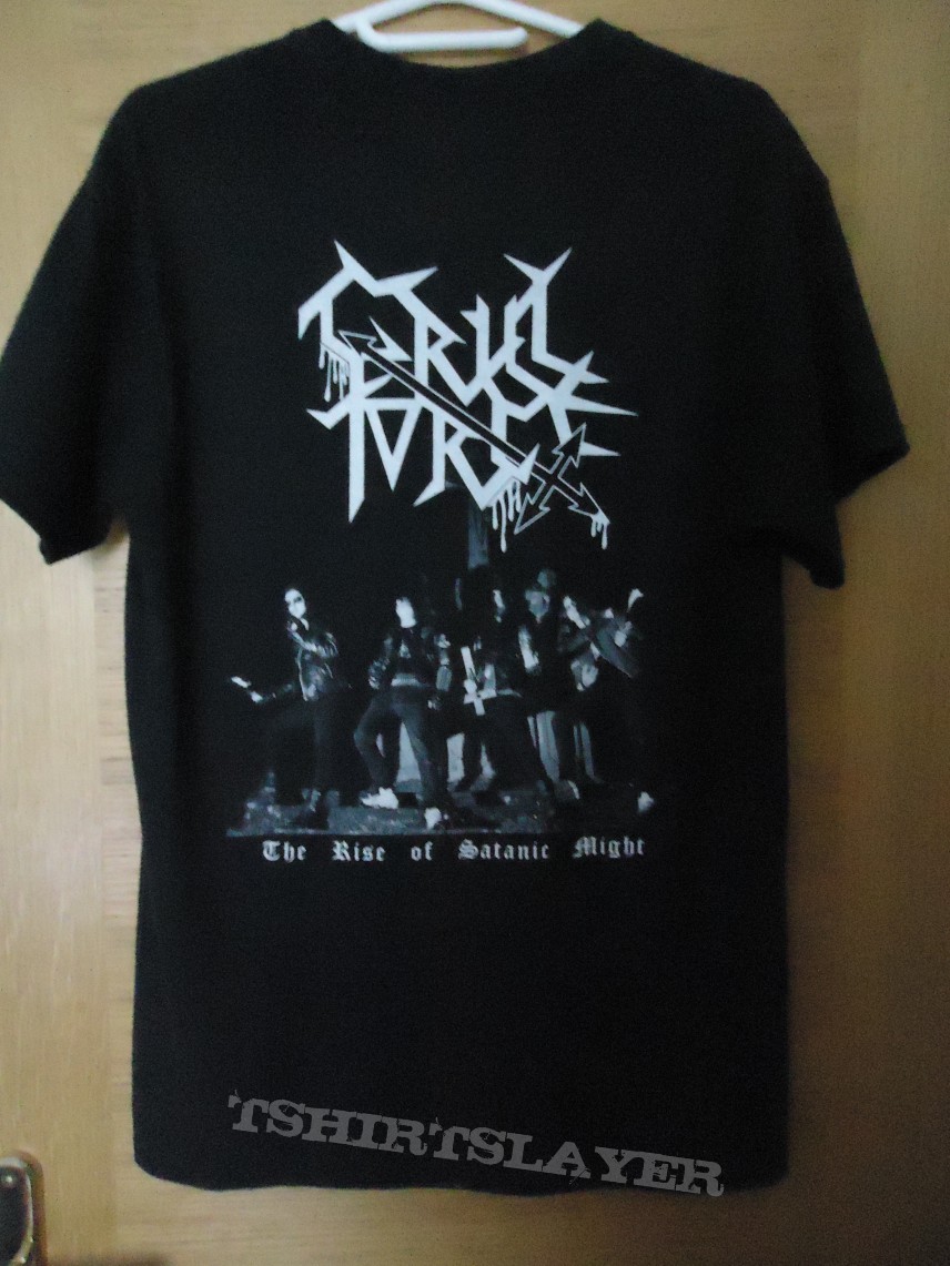 Cruel Force The Rise of Satanic Might shirt