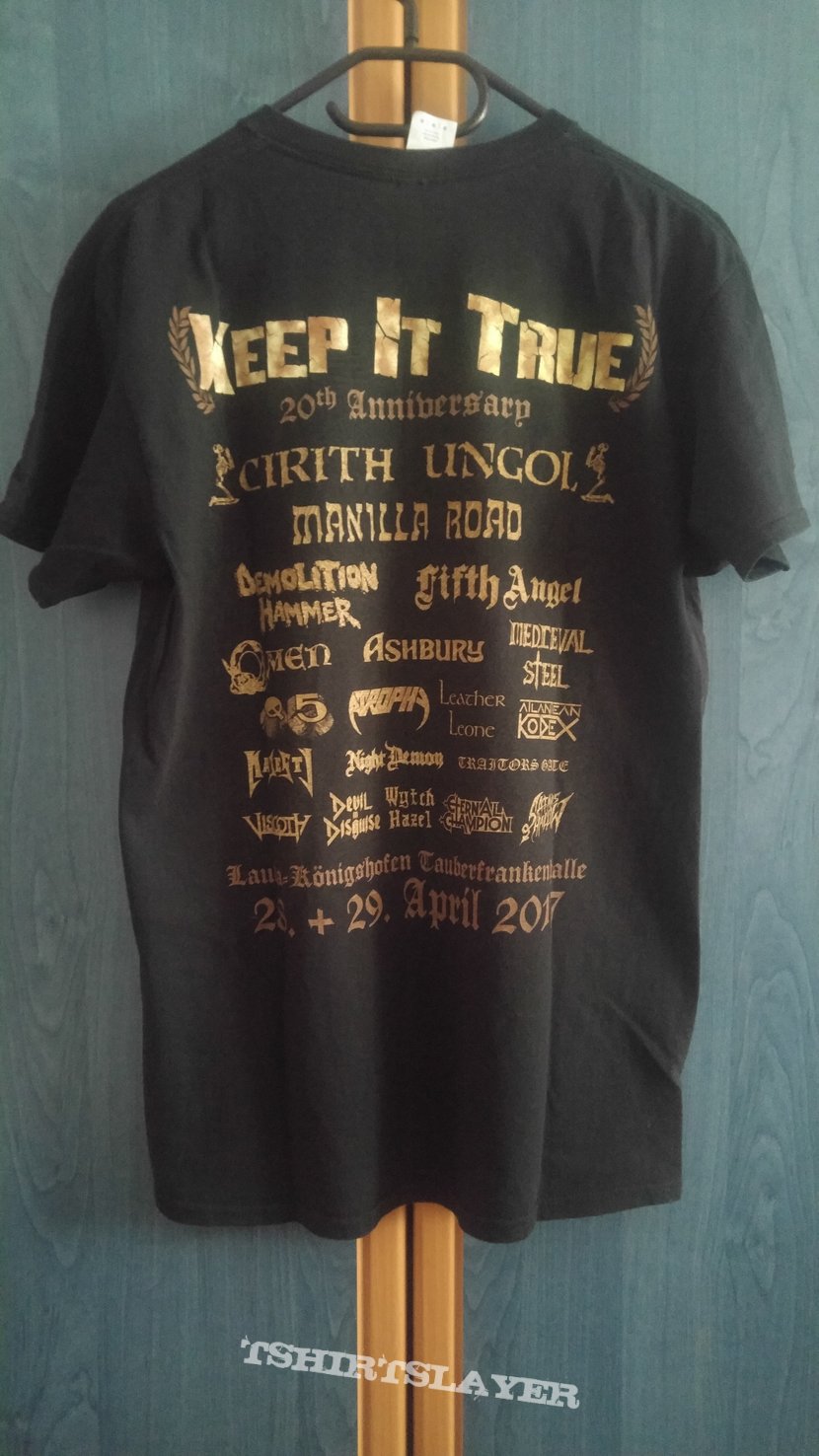 Cirith Ungol Keep It True XX shirt