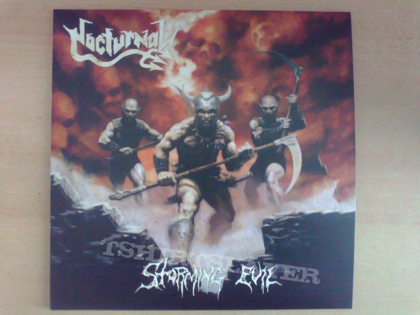 Nocturnal Storming Evil LP