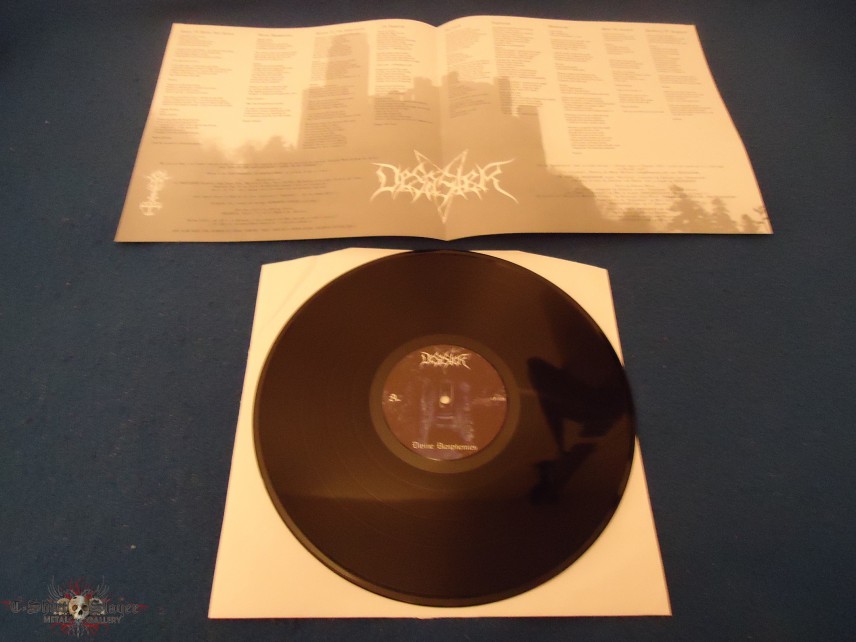 Desaster Divine Blasphemies vinyl