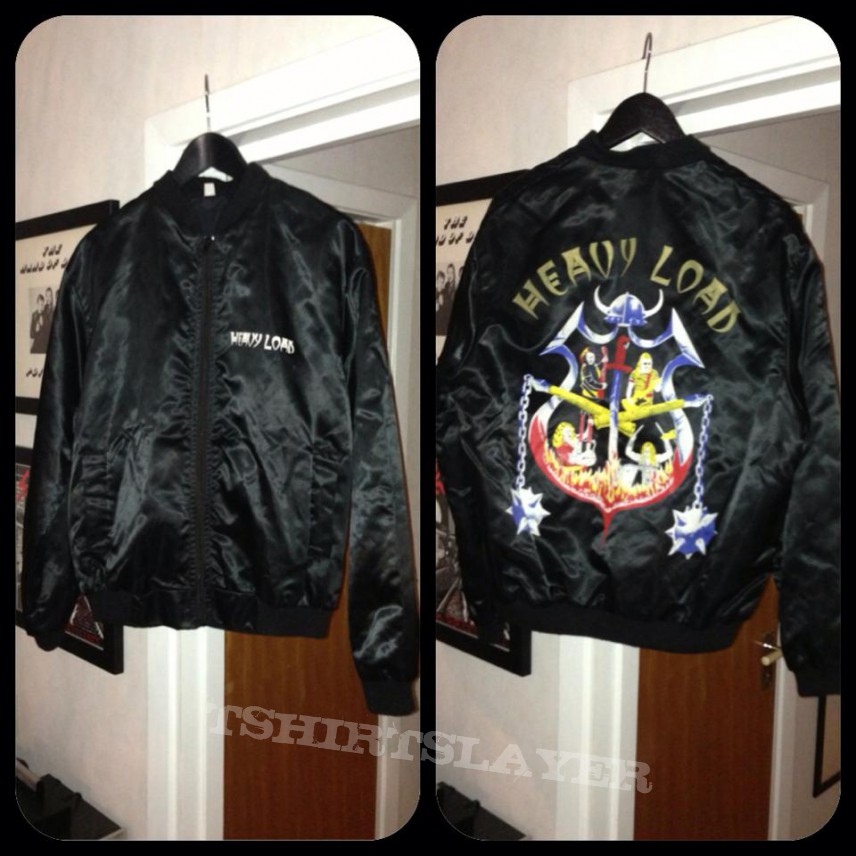 HEAVY LOAD satin jacket 1982