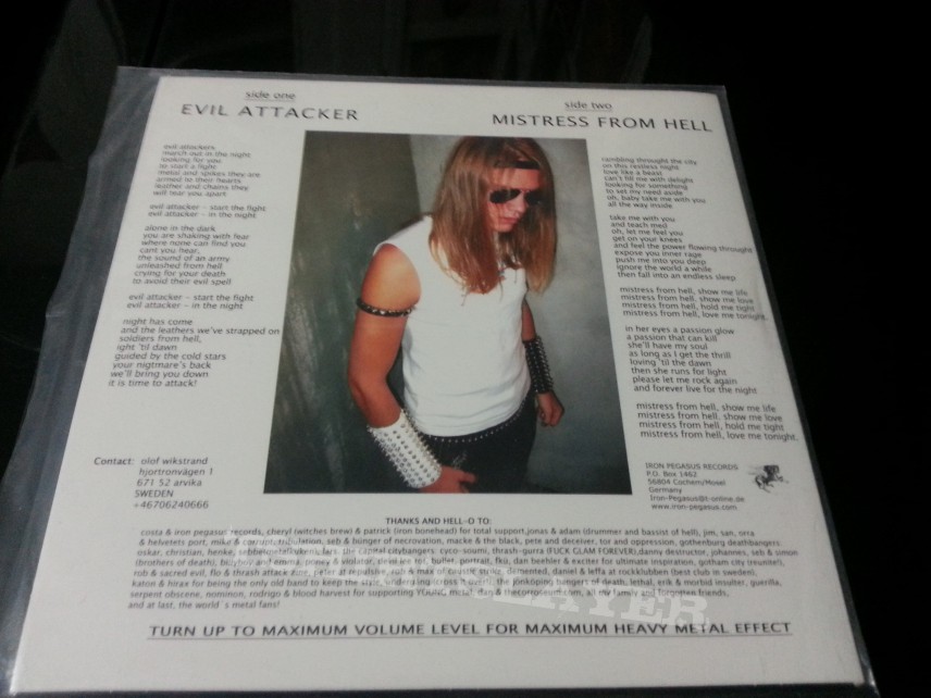 Enforcer Evil Attacker/ Mistress from Hell 7&quot;