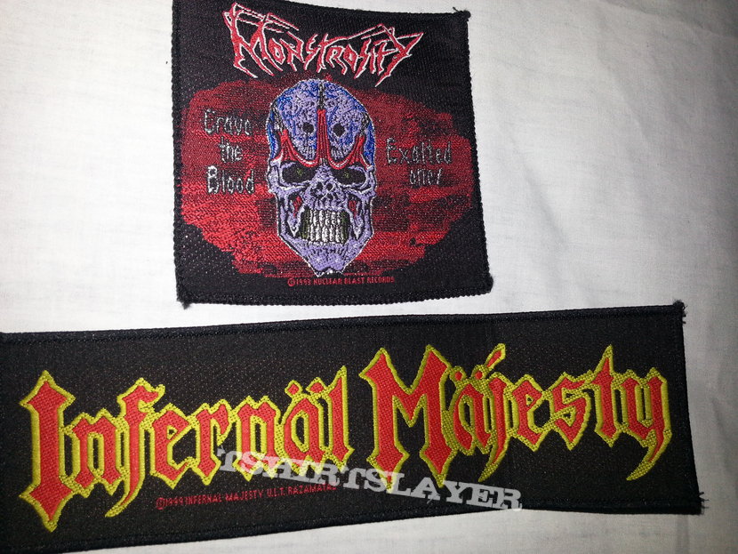 Infernal Majesty strip and monstrosity patches for trade