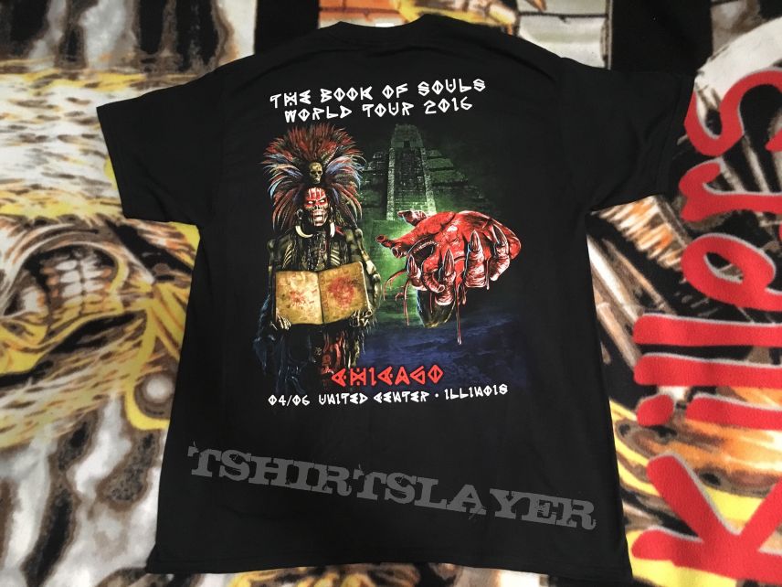 Iron Maiden- Book of Souls Chicago shirt