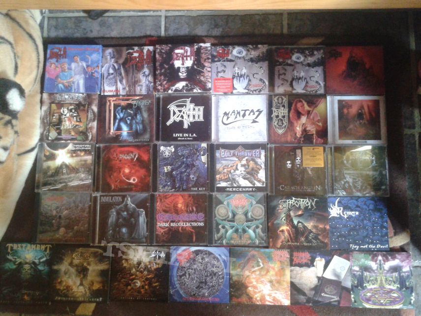 Death My small CD collection