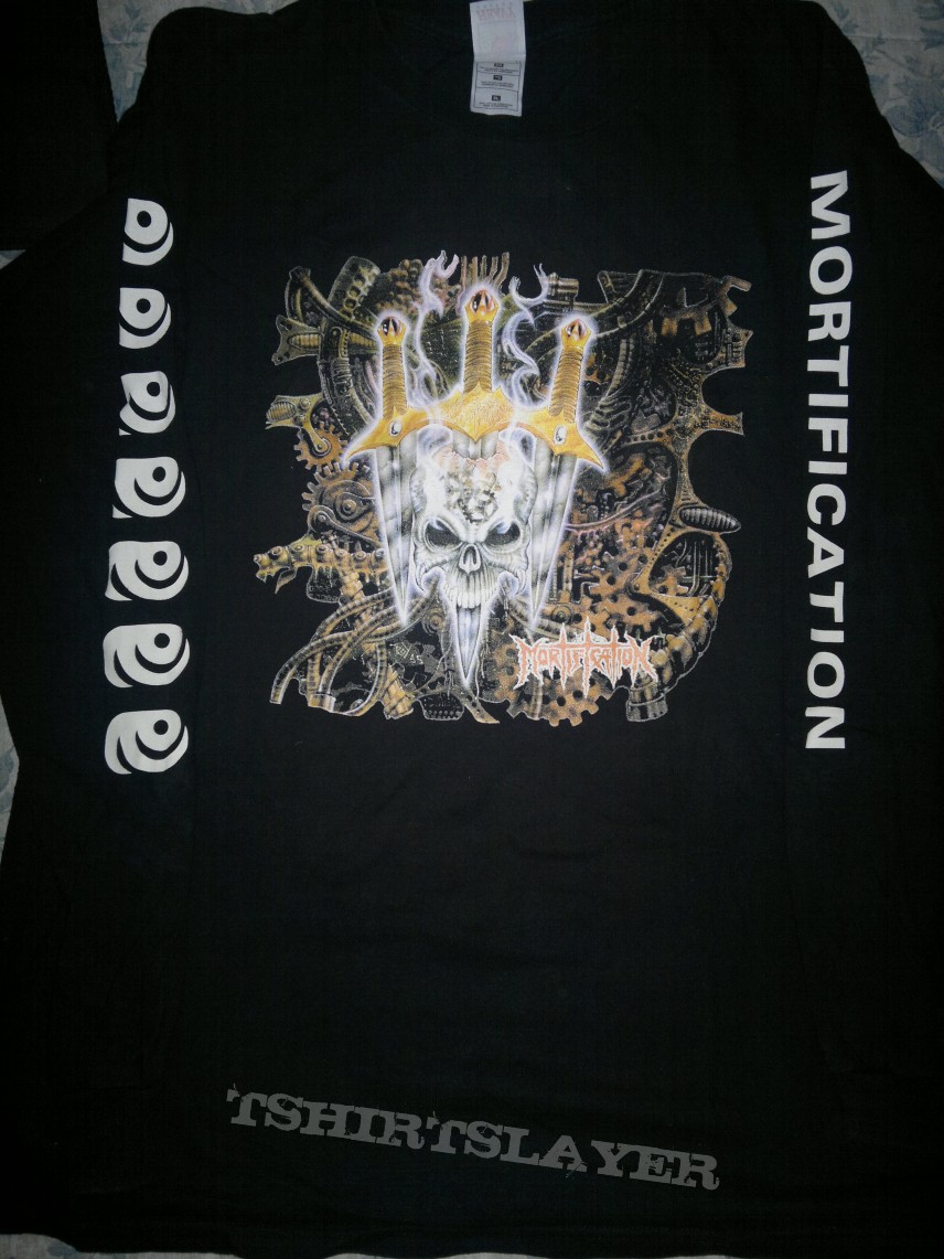 Mortification - Primitive Rhythm Machine LS t shirt