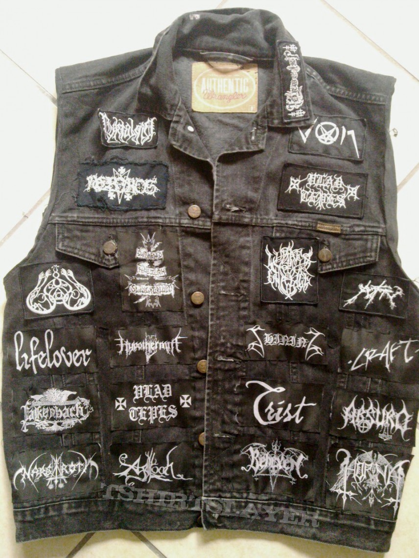 Xasthur Black Metal Battlejacket