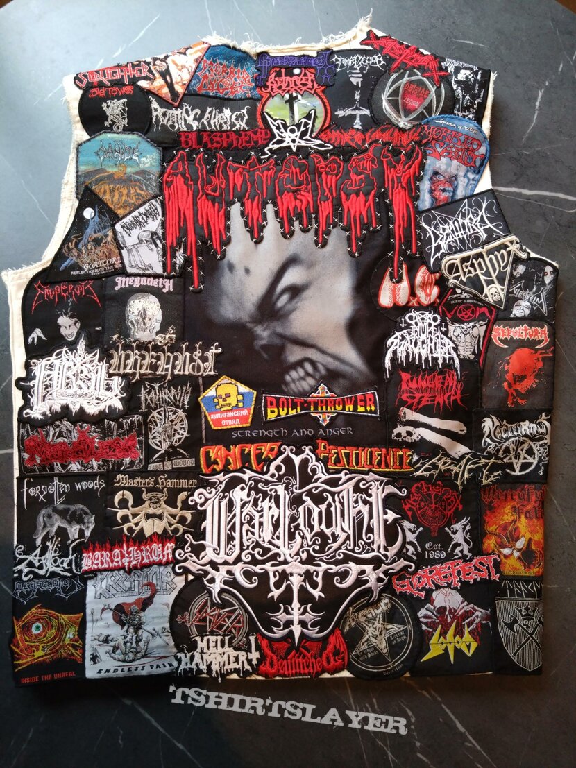 Ildjarn Re-done back of my vest