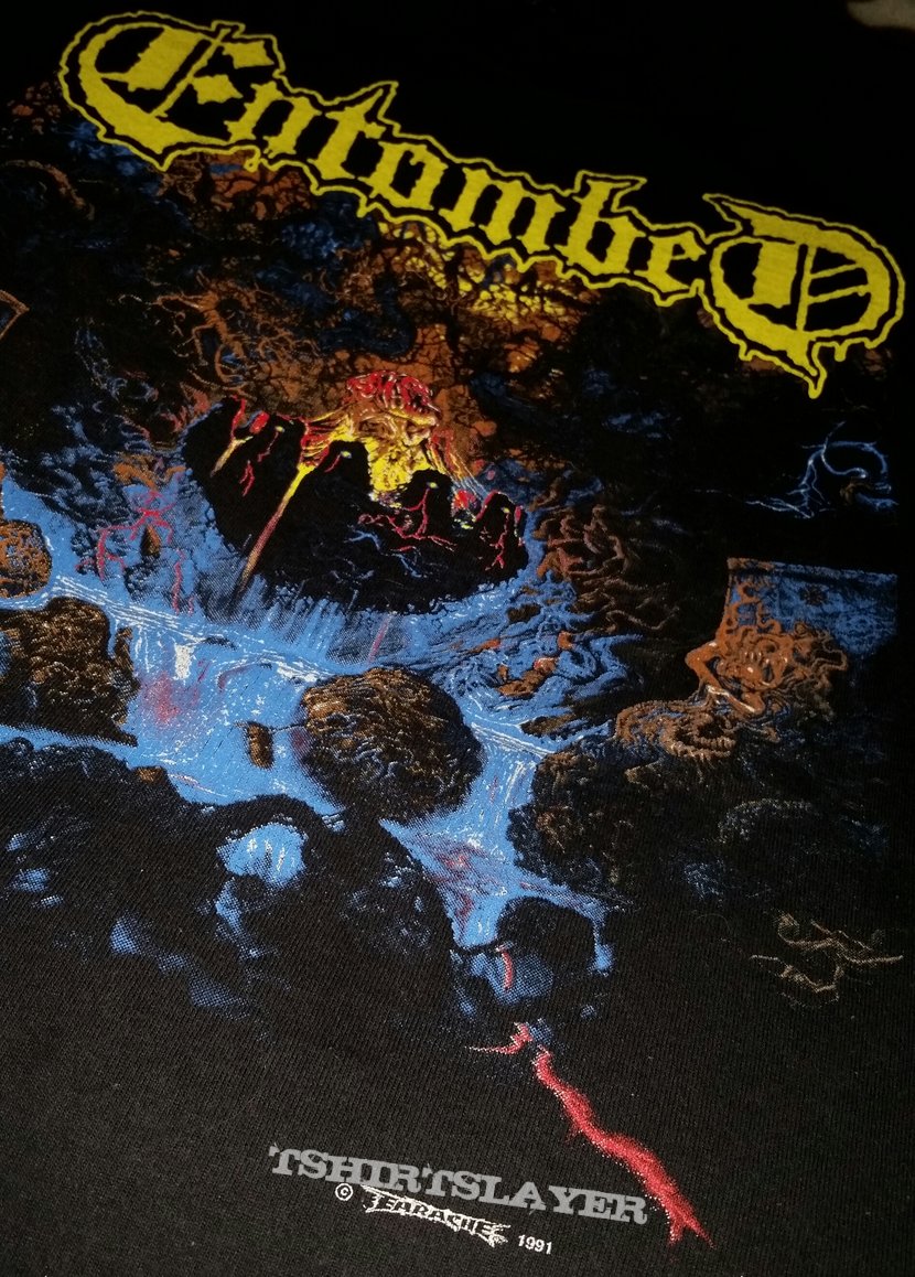 ENTOMBED- Clandestine 1991 Longsleeve (Version #3)